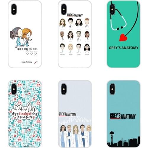For LG G3 G4 Mini G5 G6 G7 Q6 Q7 Q8 Q9 V10 V20 V30 X Power 2 3 K10 K4 K8 2017 Grays Anatomy Doctor Nurse Stethoscope Phone Case