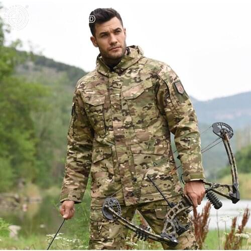 M65 UK US Army Clothes Tactical Windbreaker Men Waterproof Flight Pilot Coat Hoodie Military Field Jacket Trekking Winter Autumn