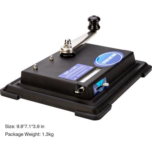 Rolling Machine for Tobacco Cigarettes Hand-crank Cigarette Machine Maker Roller DIY Smoking Accessories Tool Manual Injector