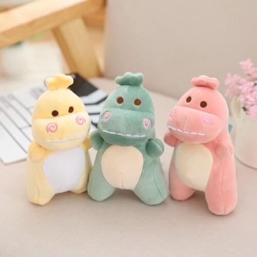 New Arrive 15-30CM Dinosaur Plush Bag Pendant Cartoon Monster Backpack Lovely Stuffed Soft Animal Toys Doll For Kids Girl Gift