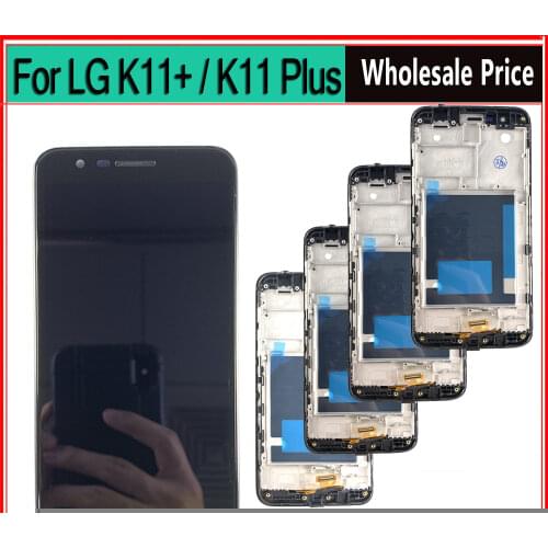 5 Piece/lot Lcd 1280 * 720 for LG K11 Plus X4 Lcd Display Touch Screen Digitizer Assembly Replacement Parts