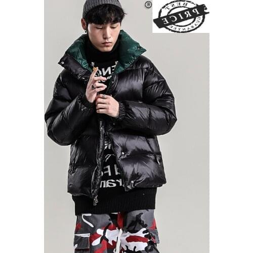 Womens Down Streetwear Jacket Women Thick Winter Coat Men Clothes 2021 Korean Warm White Duck Down Jackets Outwear Hiver