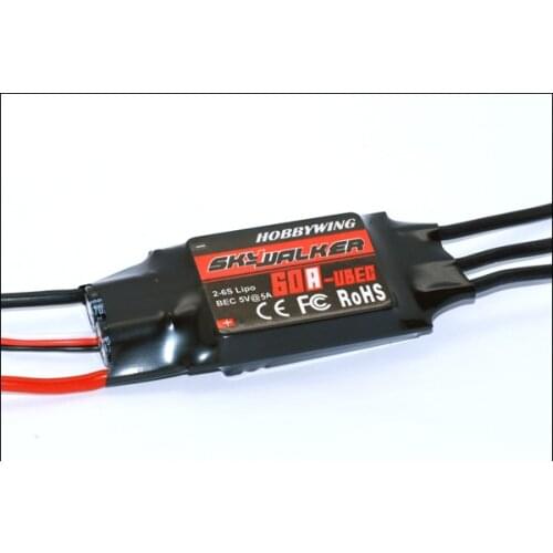 Hobbywing SkyWalker 60A Brushless ESC Speed Controller With UBEC for Trex 500 heli