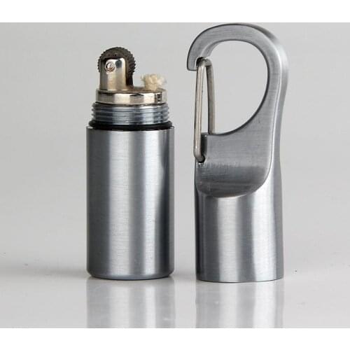 Hanging Button Mini Vintage Retro Kerosene Windproof Lighter Portable Smoking Cigarette and Cigar Special Cigarette Lighter Gift