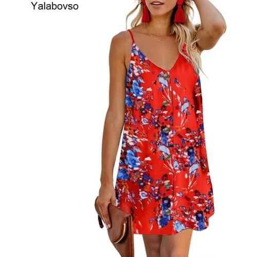 Летние платья с принтом Yalabovso China At AliExpress