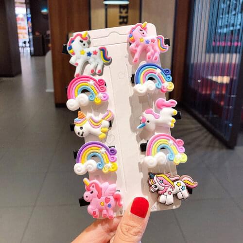 1 Set New Girls Cute Ice Cream Hairpins Kids Girl Hair Clips Barrette Accessories Pins Women Girl Hairgrip Headwear Hairclips