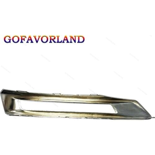 2048854074 2048853974 Front Left Or Right Bumper Fog Light Grille Cover Chrome For Mercedes Benz GLK 2014 2015 2016