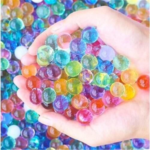 5000PCS Mixed Color Crystal Plant Flower Jelly Mud Water Bead Plant Pearl Bead Soil Gel Ball Home Plant Wedding Party Decoration