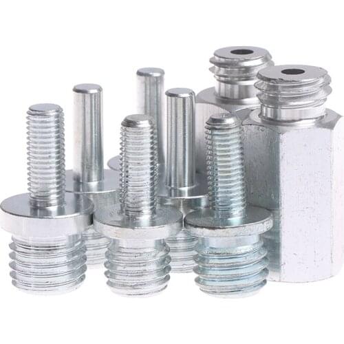 Polishing Drill Adapter Thread Change Adaptor Round Shank Orbital Sander M14/M16/5/8"-11 New