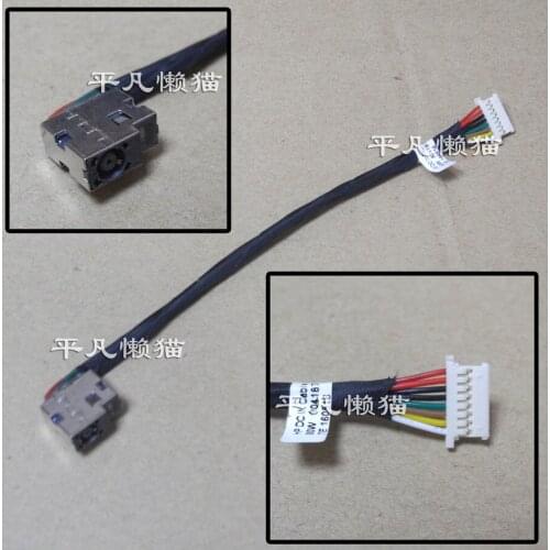 Free shippping For HP Probook 430 440 455 470 450 G3 Power Interface Cable Charging Head 804187