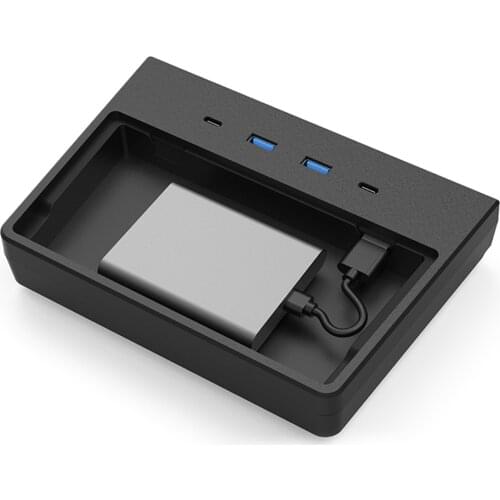 For Tesla Model 3 Wireless Charging Pad USB Hub 5/6 Ports SSD Disk Sticks Center Console Kit Memory Storage Accessories Tesla