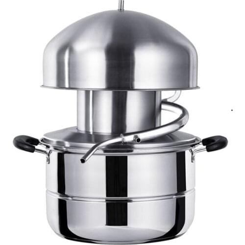 10L distiller, pure dew machine, essential oil machine, wine steamer, essential oil separator, fast speed, low exposure temperat