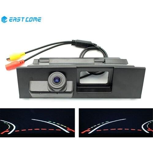 HD 1080P Trajectory Tracks Car Rear View Camera Trunk handle For Ford New Mondeo 2014 2015 2016 2017 Reverse Car Camera