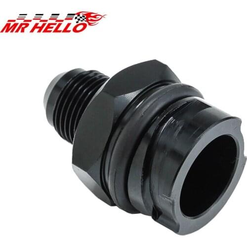 LSX LS1/LS6/LS2/LS3/LS7 Billet Black Valve Cover Oil Cap w/ -10 AN Fitting