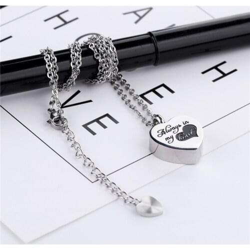 KURSHUNI 2021 New Designed Heart Necklaces &Pendant Womens Jewelry Valentines Surprise Gifts Detachable Hide Secret Chain Gifts