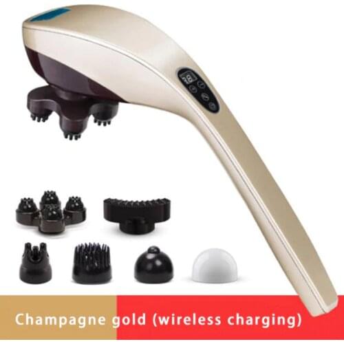 Dolphins massager handheld electric vibrator multi-function general household neck shoulder waist