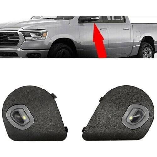 Right And Left Mirror Puddle Lights Lamps For Dodge Ram 68302825aa 68302824aa