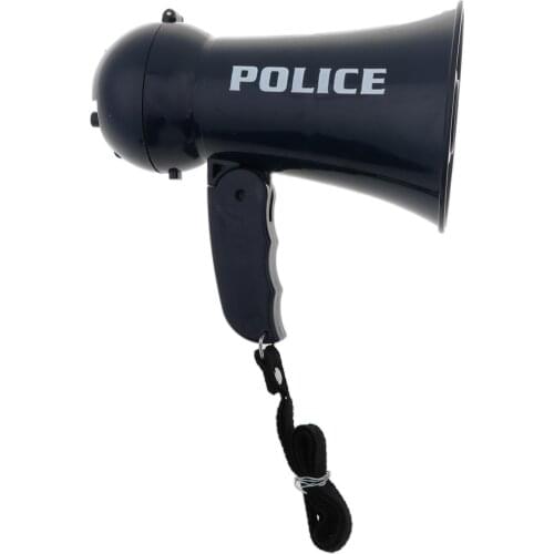 Role Play Police Megaphone Speaker with Siren Sound for Kids Children Role Play Game