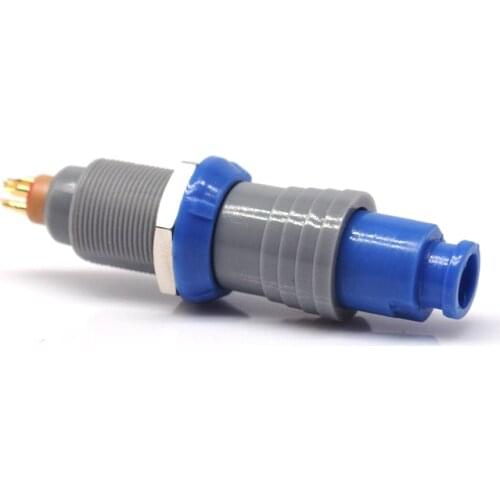 P Series 0P 2 3 4 5 6 7 9 Pin Plastic Male Female Socket Plug Circular Self Locking Push Pull Connector For Medical