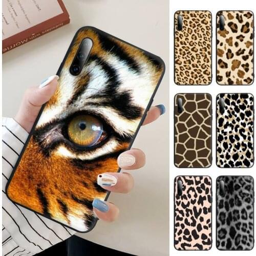 Tiger Leopard Print Panther Silicone Mobile Phone Cover For Samsung Galaxy S9 S10 S20 S21 S30 Plus Ultra S7 S8 S10e Case