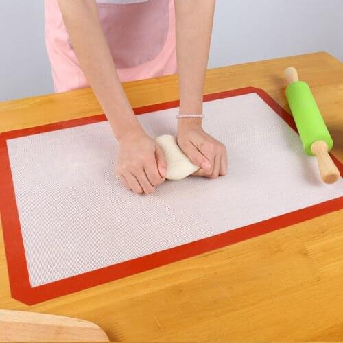 Silicone Baking Mat Bake Pans Liners Perfect for Macaron Pastry Cookiing Bun Bread Making Utensils Bakeware Gadgets Kitchen Tool