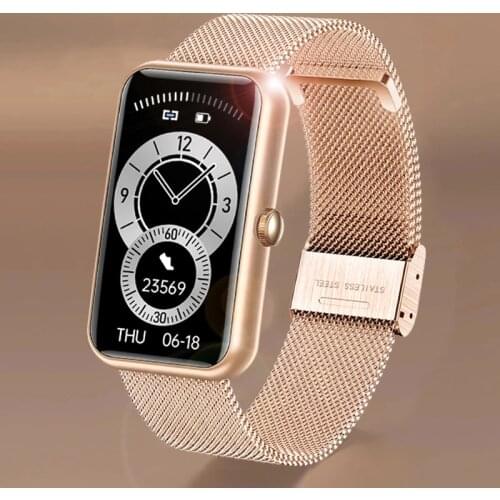 New Smartwatch Men Exercise Heart rate Watch Blood Pressure Blood Oxygen Detection Bluetooth Remind Smart Watch Women For Huawei