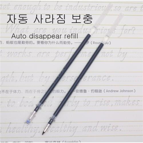 50 Pcs Disappearing pen Vaporizer pen Refill 0.5mm Automatic faded refill For text writing exercises Disappears in 30 minutes