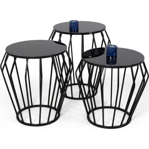 Modern Paris Zigon Coffee table Black coffe table