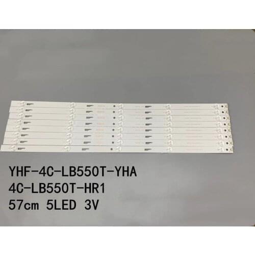 8PCS IN 1TV LED Backlight strip for 55L2600C 55L26CMC 55U3600C 55D1600 D55E161 55HR332M05A3 V0 V1 4C-LB550T-HR1 YHA