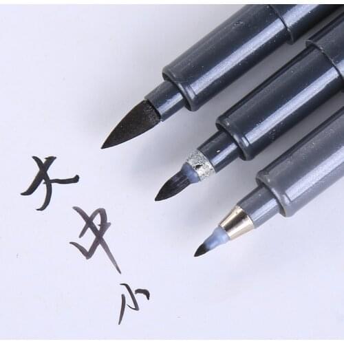 Quality New Calligraphy Pen Set Fine Liner Tip Medium Brush Pens for Signature Drawing Hand Lettering School Album Art Supplies