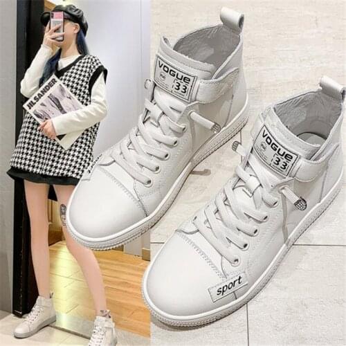 2021Fashion High Top Womens Shoes Casual Shoes Comfortable Breathable Women Walking Shoes spring New Sneakers