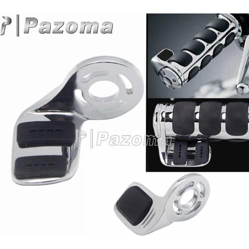 1PC Chrome Motorcycle Cruise Control Throttle ISO Handlebar Grips Throttle Assist Wrist Rest For 82-19 Harley Cafe Racer Yamaha