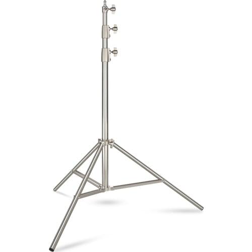 2.7M Stainless Steel Heavy Duty Light Stand for Studio Photo Video Flash Light Softbox Reflector for Professional Photography