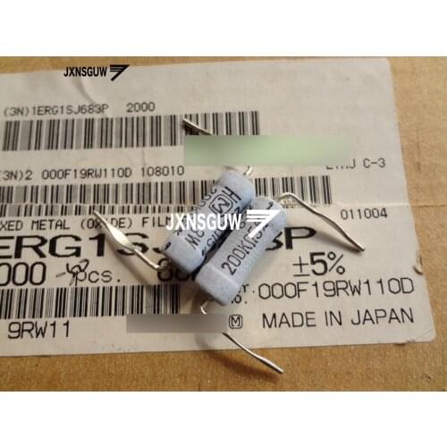 20PCS NEW Original Matsushita 5% 3W200K 5.6X15MM Pure copper feet Fever resistance 3W 200K Metal film resistor 200K 3W