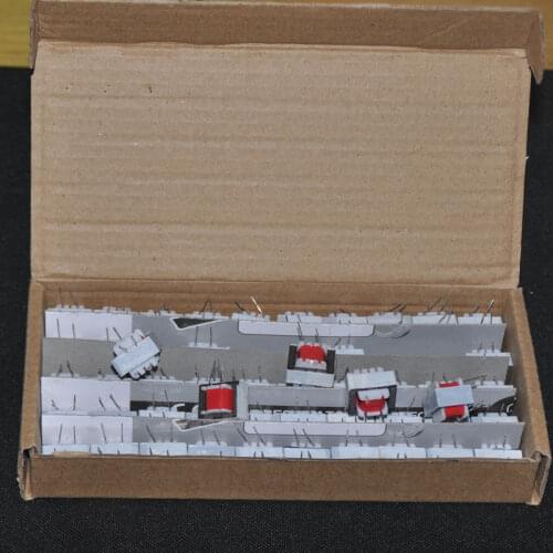 50pcs Audio Transformer 600OHM Isolator Transformateur Audio 1:1 Transformador Transformers Ring 600 : 600 EI14 Transformation