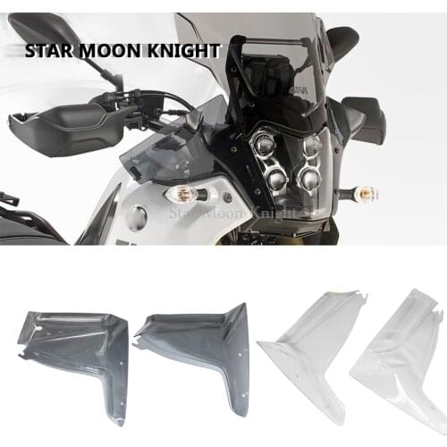 Motorcycle Windshield Wind Side Deflector Handle Bar Front wind deflector For Yamaha Tenere 700 TENERE700 XTZ XT700Z T700 T7