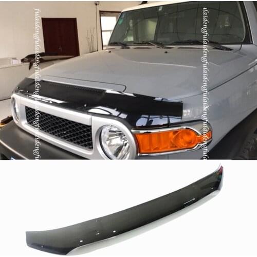 For Toyota FJ Cruiser 2007-2019 Front Bug Shield Hood Deflector Guard Bonnet Protector Bra Hood Deflector Car Accessories
