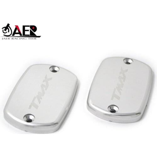 JAER For Yamaha T-MAX500 2008-2011 T-MAX530 2012-2016 Aluminum Motorcycle Bike Brake Fluid Tank Cap Cover Alloy 5 Colors