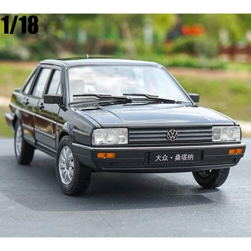 1:18 Santana Classic Metal Diecast Model Car For Boy Birthday Gift Original Box Collection Free Shipping