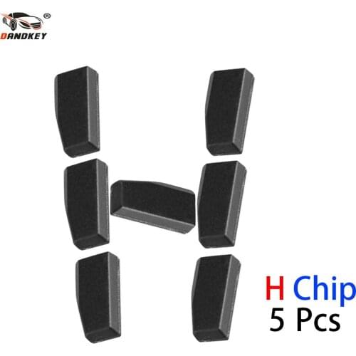 Dandkey 5x Transponder Key Remote Car Key Chip Blank Suitable For Toyota Rav4 Camry 2013-2015 H Chip Transponder Carbon Chip