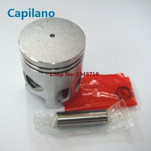 Motorcycle piston kit with piston ring piston pin and piston pin lock for yamaha CT50 scooter 2 stroke engine parts