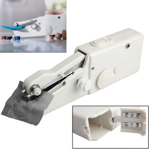 Multifunction Mini Portable Handheld sewing machines Stitch Sew needlework Cordless Clothes Fabrics Electric Sewing Stitch Set