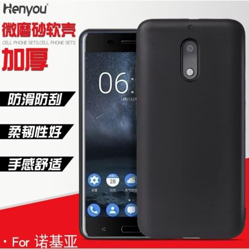 Grinding for Nokia 6 Mobile Shell Silica Soft TPU Mobile Shell Wholesale