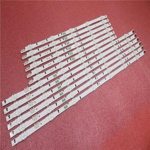 New 12 PCS/set LED strip for D4GE-550DCA-R3 D4GE-550DCB-R3 UA55J5088A BN96-30432A BN96-30431A BN96-30430A BN96-30429A