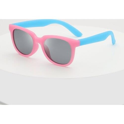 2020 New Children Polarized Sunglasses Anti-reflective Boys And Girls Square Sun Glasses Fashion Kids Outdoor Glasses Uv400