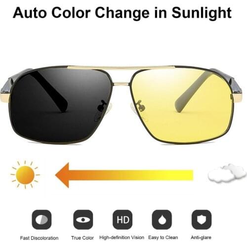 Polarized Night Vision Glasses Men For Driving Car Anti-Glare Lens Yellow Sunglasses Night Vision Goggles Women Vision Nocturna