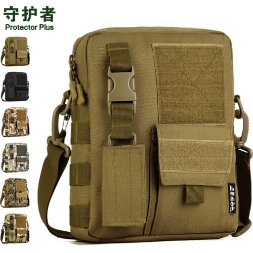 Tactical Shoulder Bag Protector Plus K316 Sports Bag Camouflage Nylon Military Outdoor Hiking Bag Ipad Bag