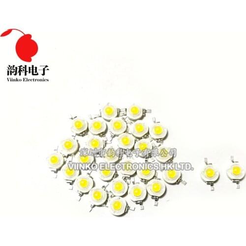10pcs 1W 3W 5W High Power DC 3.2-3.6V LED Beads Light Diode LED Chip SMD Warm White For SpotLight Downlight DIY Lamp Bulb