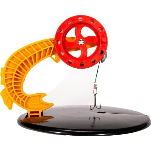 2pcs Portable Winter Ice Fishing Rod Tip Up With Flags Pole Indicator Equipments Lightweight Fishing Tool Terminal Tackle