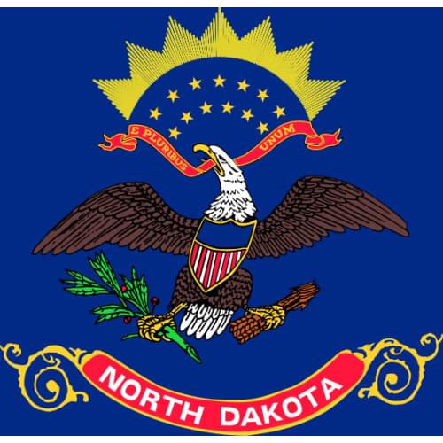 90x150cm North Dakota Flag